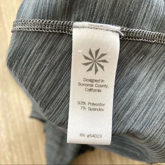 Athleta Racer Back Gray Tank Top. Small - Picture 7 of 7